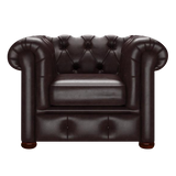 Conway Chesterfield Armchair Old English Smoke