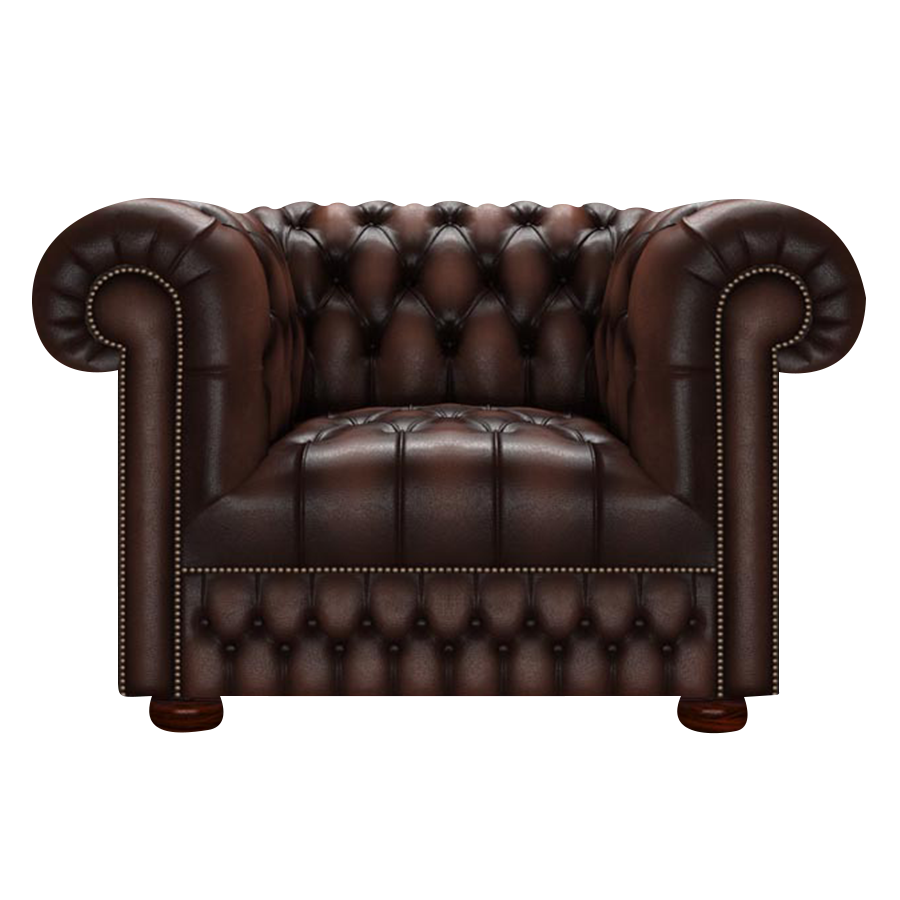Cromwell Chesterfield Armchair Antique Brown