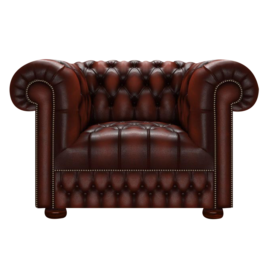 Cromwell Chesterfield Armchair Antique Chestnut