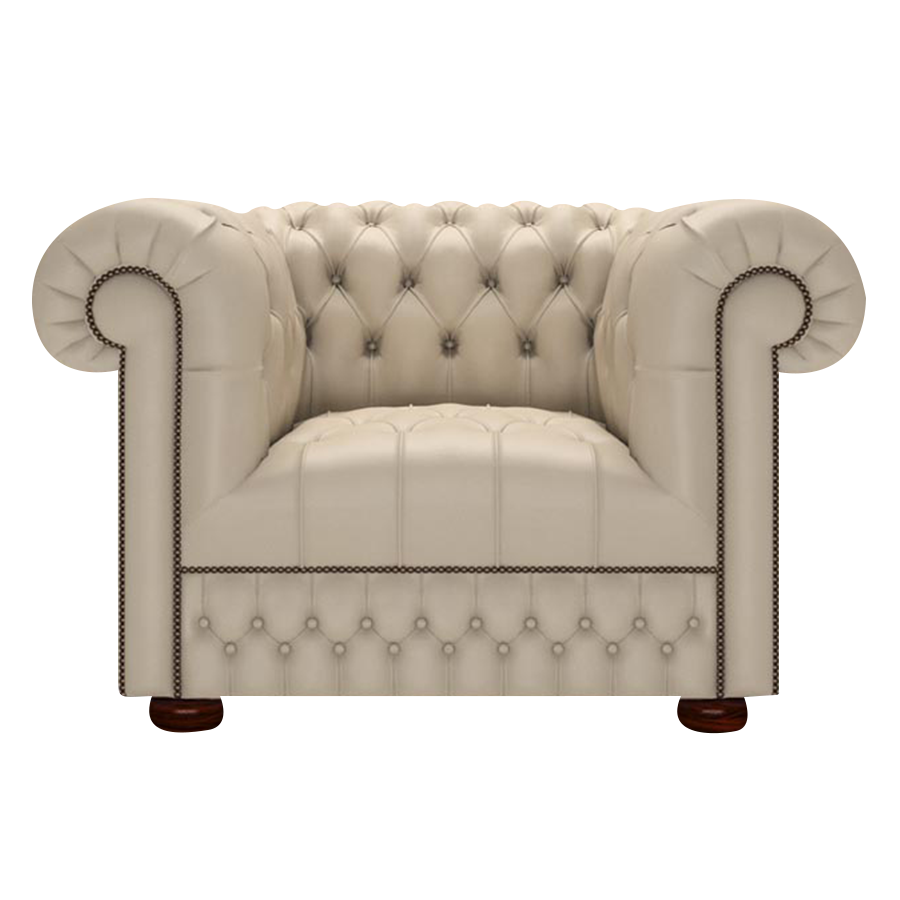 Cromwell Chesterfield Armchair Birch Blush Beige