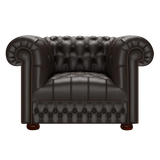 Cromwell Chesterfield Armchair Birch Brown