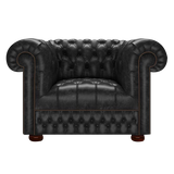 Cromwell Chesterfield Armchair Etna Black