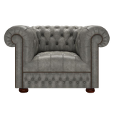Cromwell Chesterfield Armchair Etna Grey