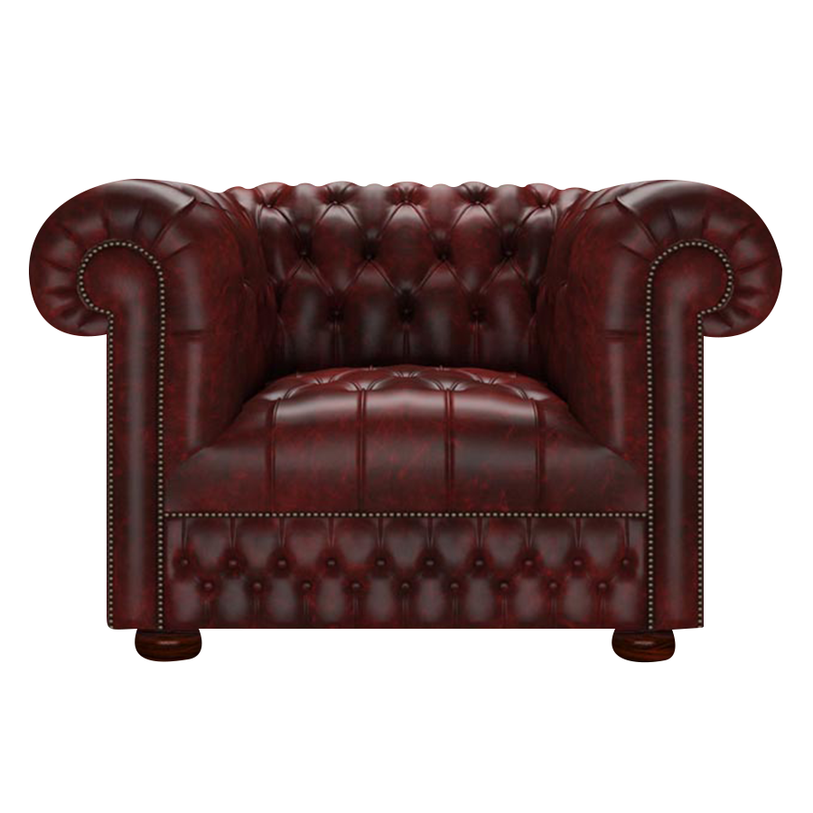 Cromwell Chesterfield Armchair Etna Red