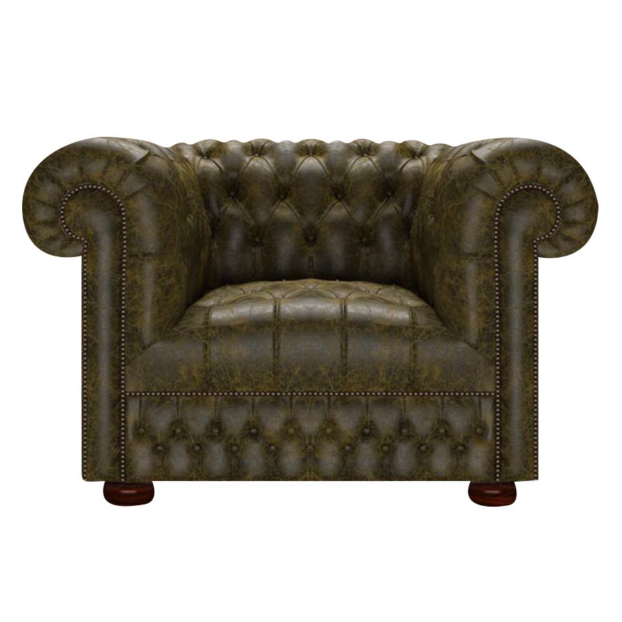 Cromwell Chesterfield Armchair Tudor Birch