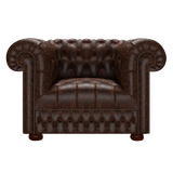 Cromwell Chesterfield Armchair Tudor Mahogany