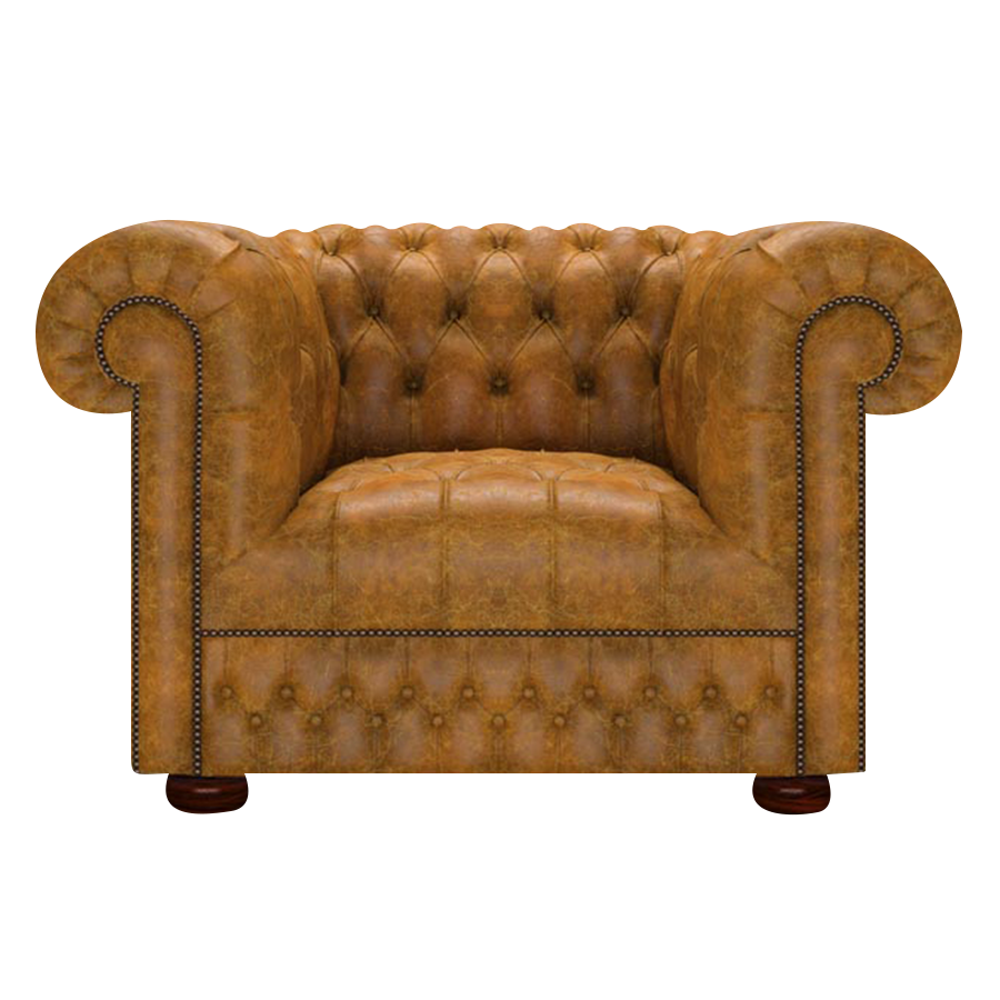 Cromwell Chesterfield Armchair Tudor Mustard