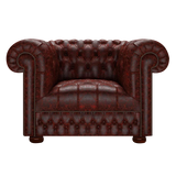 Cromwell Chesterfield Armchair Tudor Oxblood
