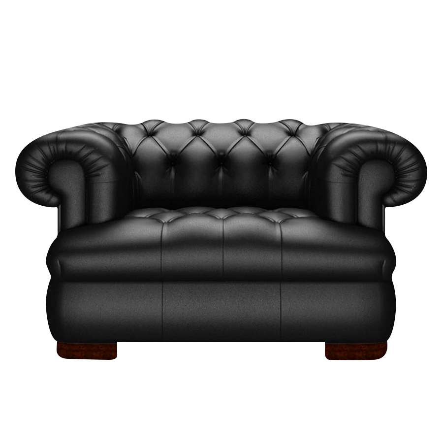 Drake Chesterfield Armchair Birch Black
