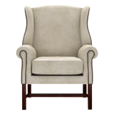 Drummond Chesterfield Armchair Etna Cream