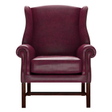 Drummond Chesterfield Armchair Old English Burgundy