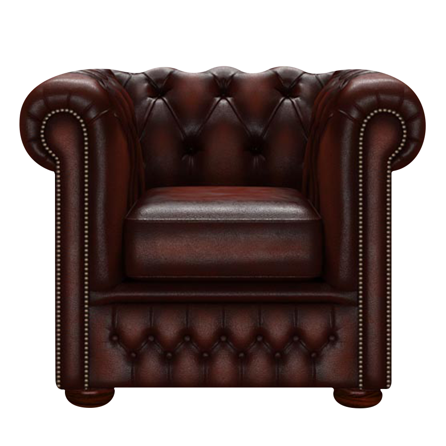 Fleming Chesterfield Armchair Antique Chestnut