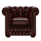 Fleming Chesterfield Armchair Antique Chestnut