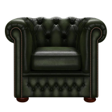 Fleming Chesterfield Armchair Antique Green