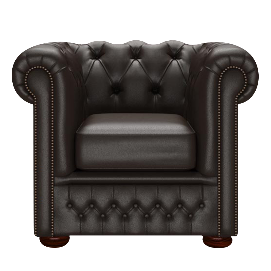 Fleming Chesterfield Armchair Birch Brown