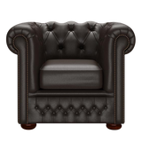Fleming Chesterfield Armchair Birch Brown