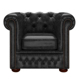 Fleming Chesterfield Armchair Etna Black