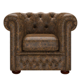 Fleming Chesterfield Armchair Etna Brandy