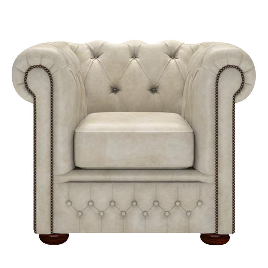 Fleming Chesterfield Armchair Etna Cream