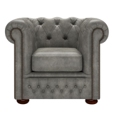 Fleming Chesterfield Armchair Etna Grey