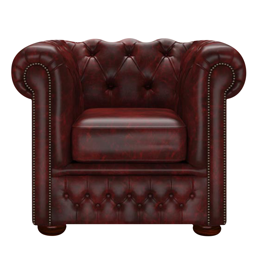Fleming Chesterfield Armchair Etna Red