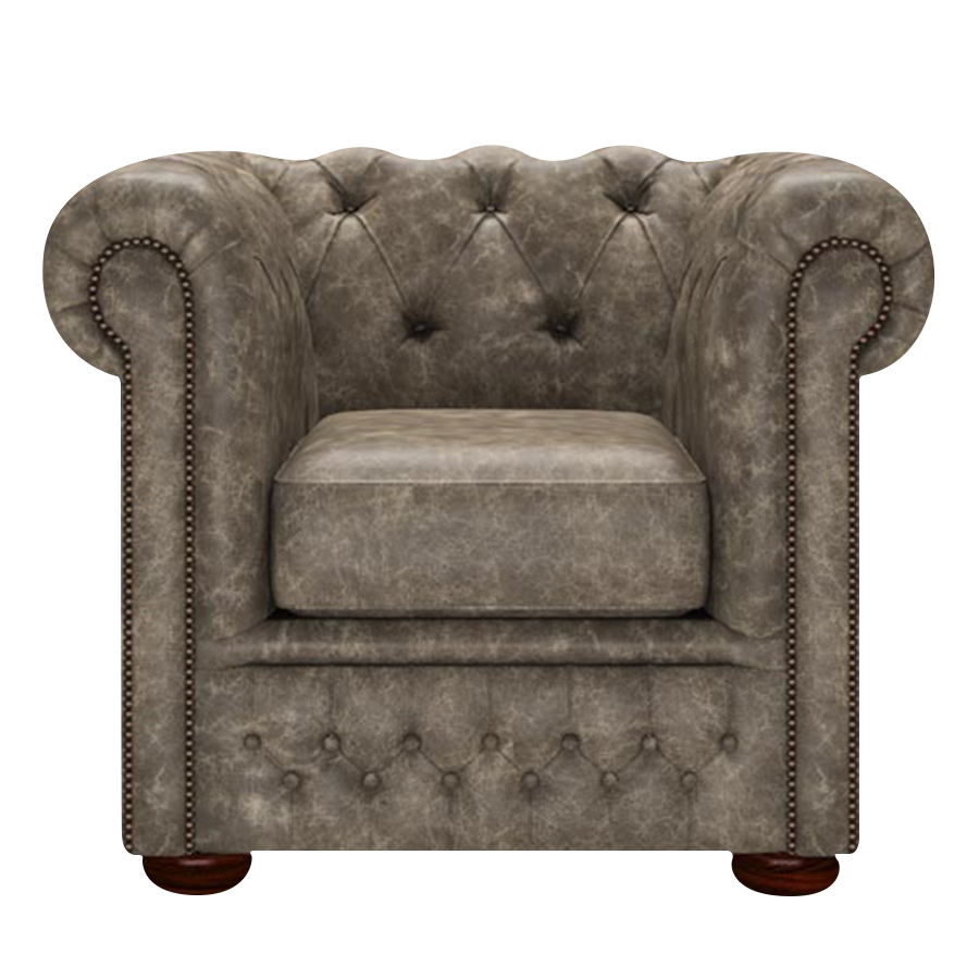 Fleming Chesterfield Armchair Etna Taupe