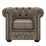 Fleming Chesterfield Armchair Etna Taupe