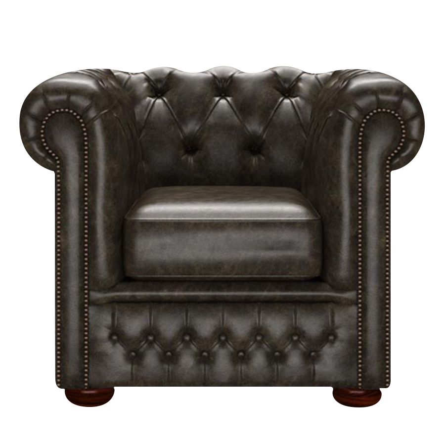Fleming Chesterfield Armchair Old English Alga