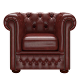 Fleming Chesterfield Armchair Old English Chestnut