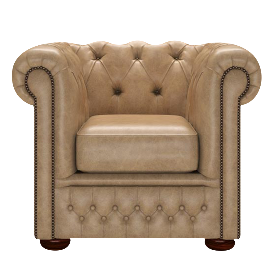 Fleming Chesterfield Armchair Old English Parchment