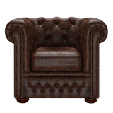 Fleming Chesterfield Armchair Tudor Mahogany