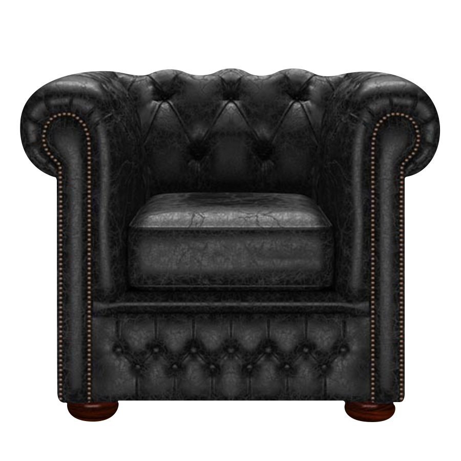Fleming Chesterfield Armchair – Tudor Spice