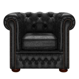 Fleming Chesterfield Armchair – Tudor Spice