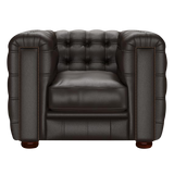 Kingsley Chesterfield Armchair Birch Brown