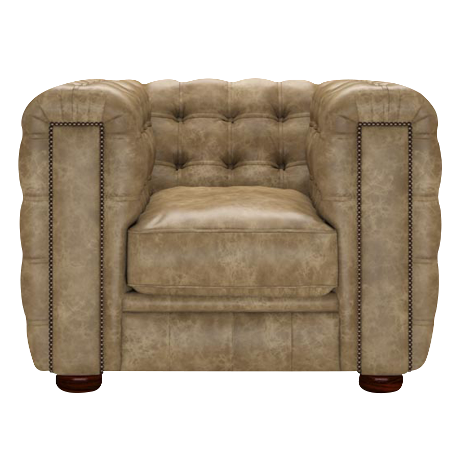 Kingsley Chesterfield Armchair Etna Beige