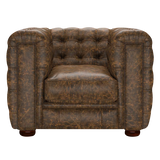 Kingsley Chesterfield Armchair Etna Brandy