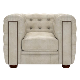 Kingsley Chesterfield Armchair Etna Cream