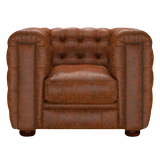 Kingsley Chesterfield Armchair Tudor Chestnut
