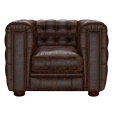 Kingsley Chesterfield Armchair Tudor Mahogany