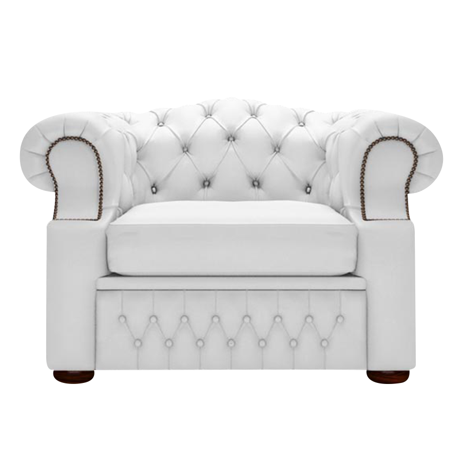 Lawrence Chesterfield Sessel Birch White