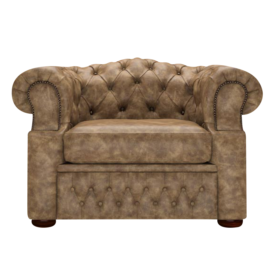 Lawrence Chesterfield Sessel Etna Camel