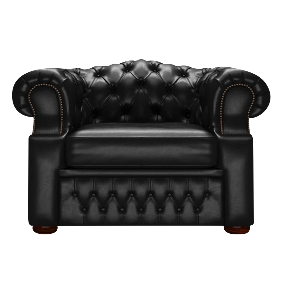 Lawrence Chesterfield Sessel Old English Black