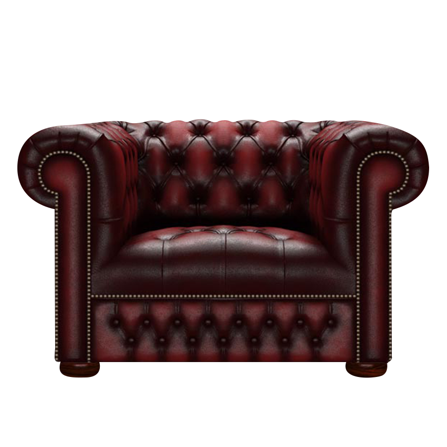 Linwood Chesterfield Fauteuil Antique Red