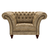 Montgomery Chesterfield Fauteuil Etna Beige