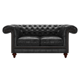 Allingham 2-Sitzer Chesterfield Sofa Etna Black