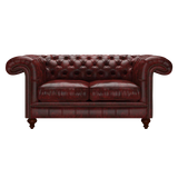Allingham 2-Sitzer Chesterfield Sofa Etna Red