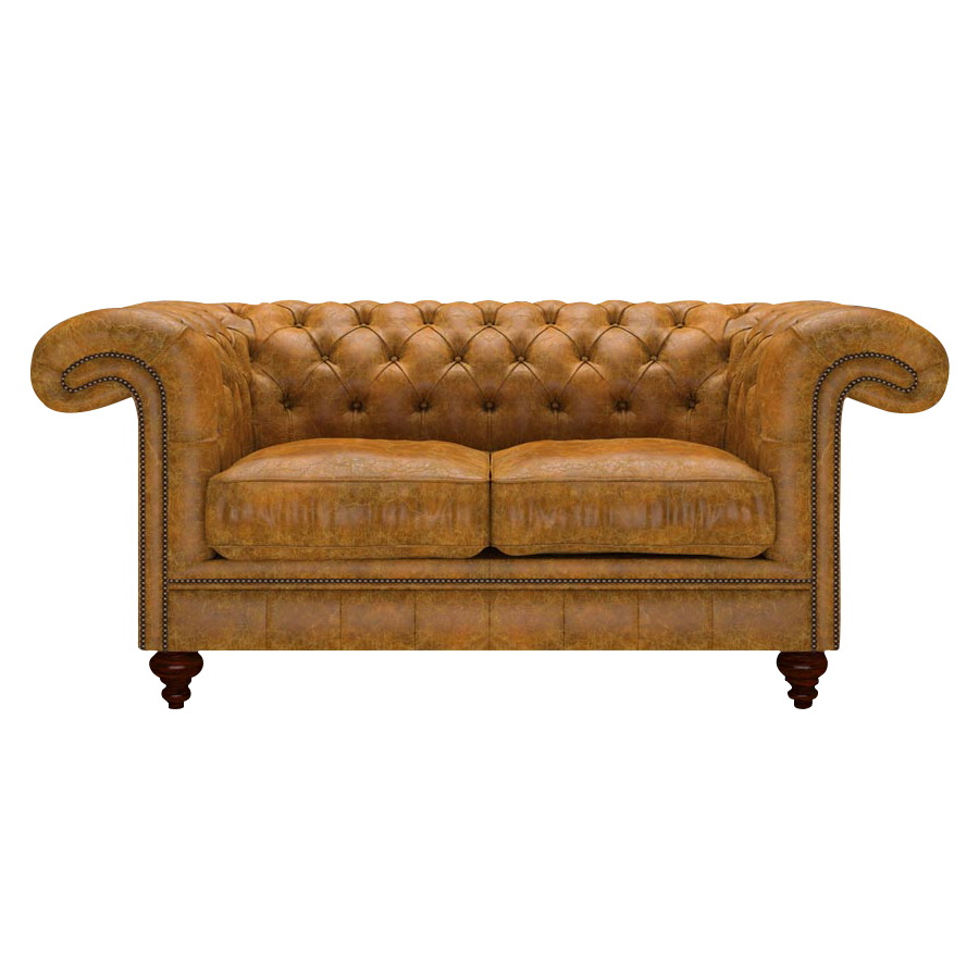 Allingham 2-Sitzer Chesterfield Sofa Tudor Mustard