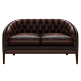 Blake 2-Sitzer Chesterfield Sofa Antique Brown