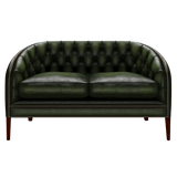 Blake 2-Sitzer Chesterfield Sofa Antique Green