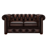 Conway 2-zits Chesterfield Bank Antique Brown